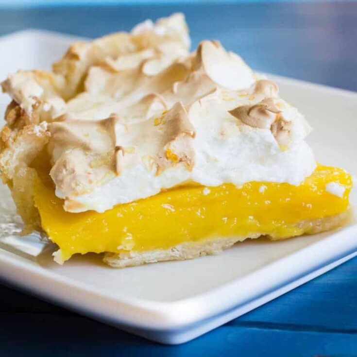 Meyer Lemon Orange Meringue Pie