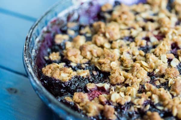 Easy Berry Crisp