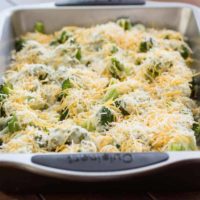 Roasted Broccoli Casserole