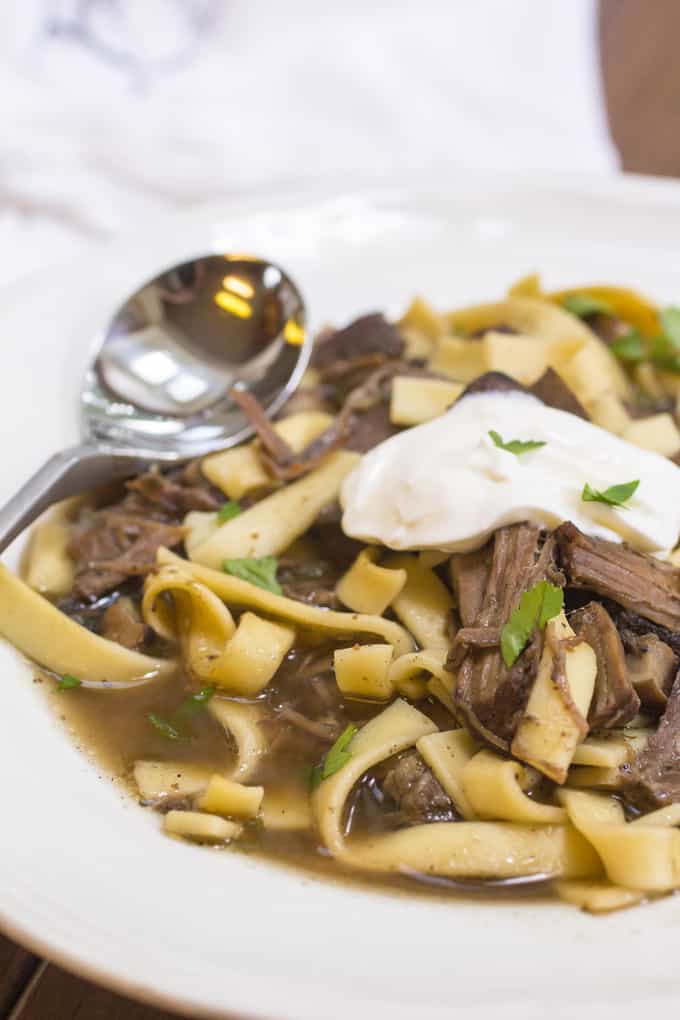 Beef Stroganoff Soup Recipe  Or Whatever You Do