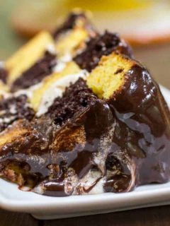 Fauxstess Checkerboard Marble Cake