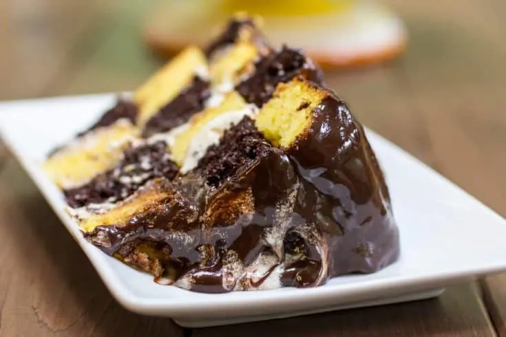 Fauxstess Checkerboard Marble Cake