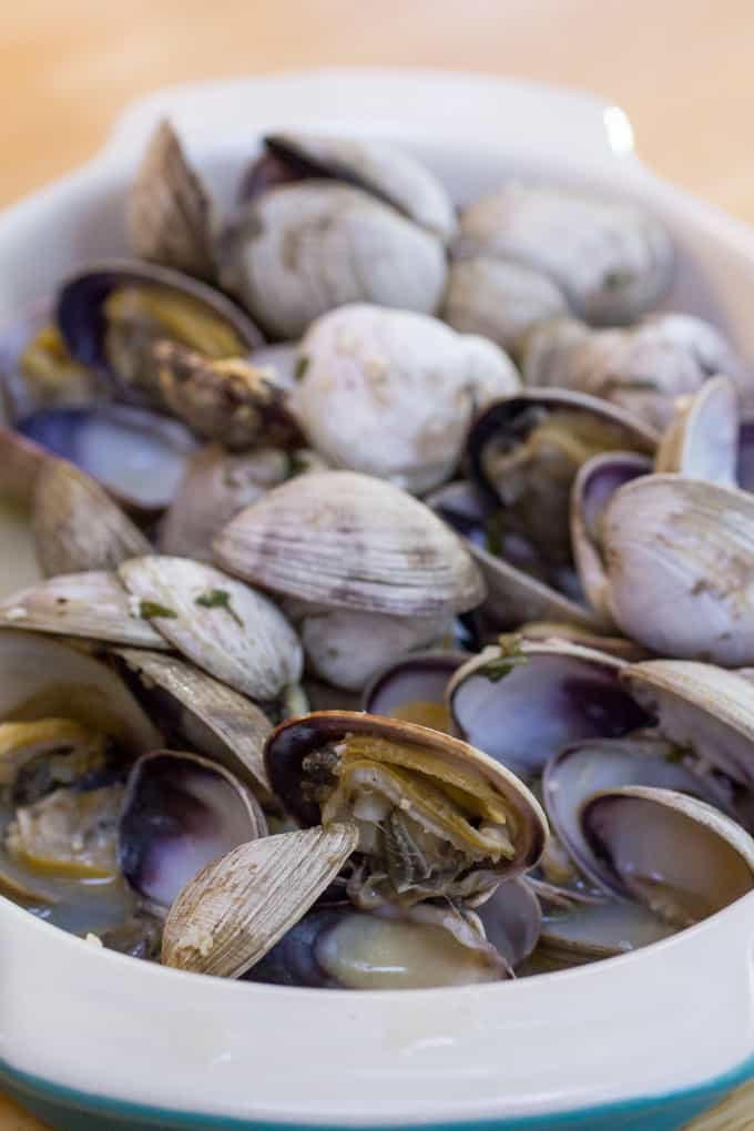 Garlic Steamed Clams Or Whatever You Do