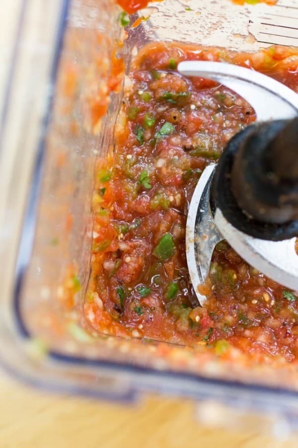 15 Minute Fire Roasted Salsa