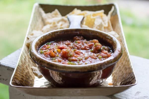 15 Minute Fire Roasted Salsa