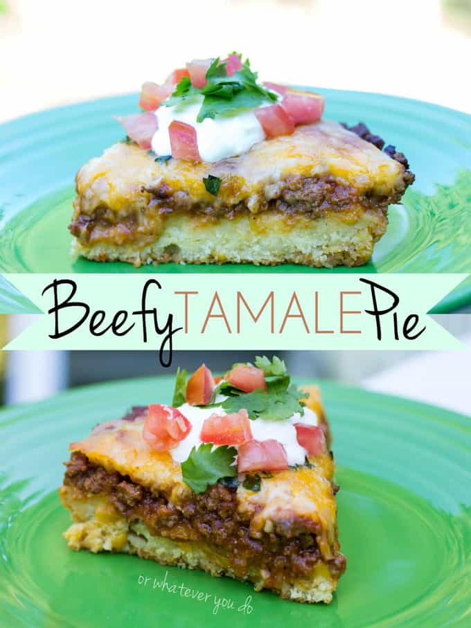 Beef Tamale Pie Recipe | Or Whatever You Do