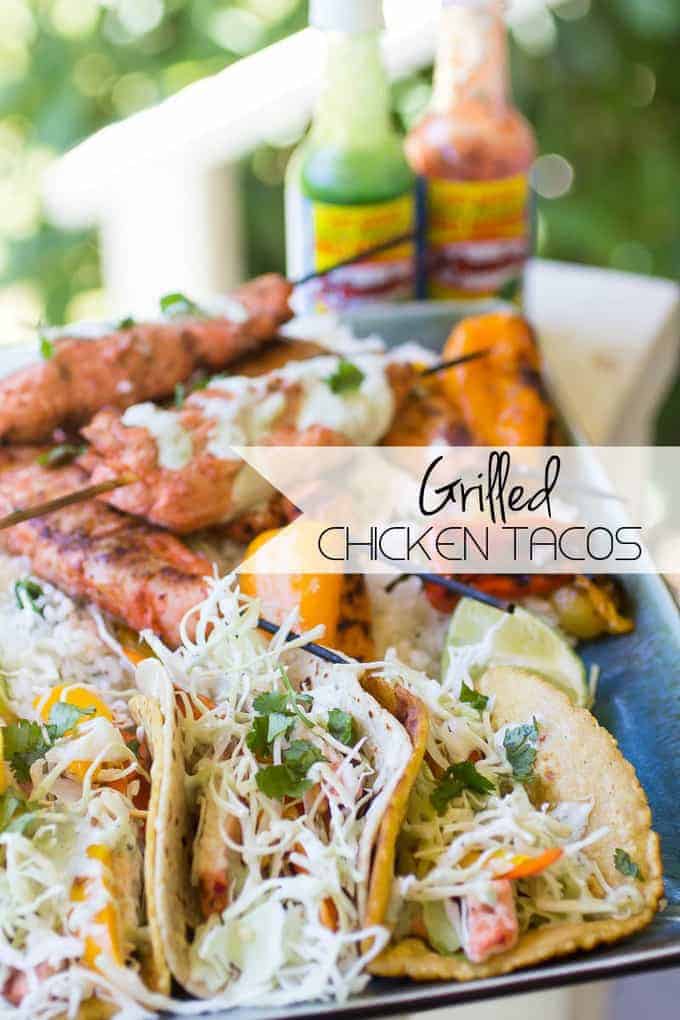 Grilled Chicken Tacos