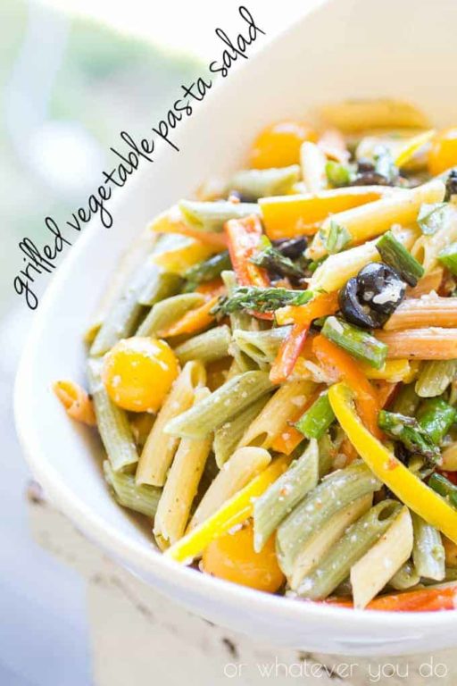 Grilled Vegetable Pasta Salad Or Whatever You Do