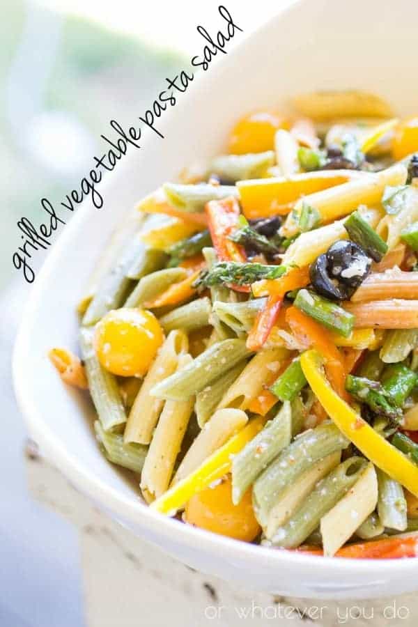 Grilled Vegetable Pasta Salad