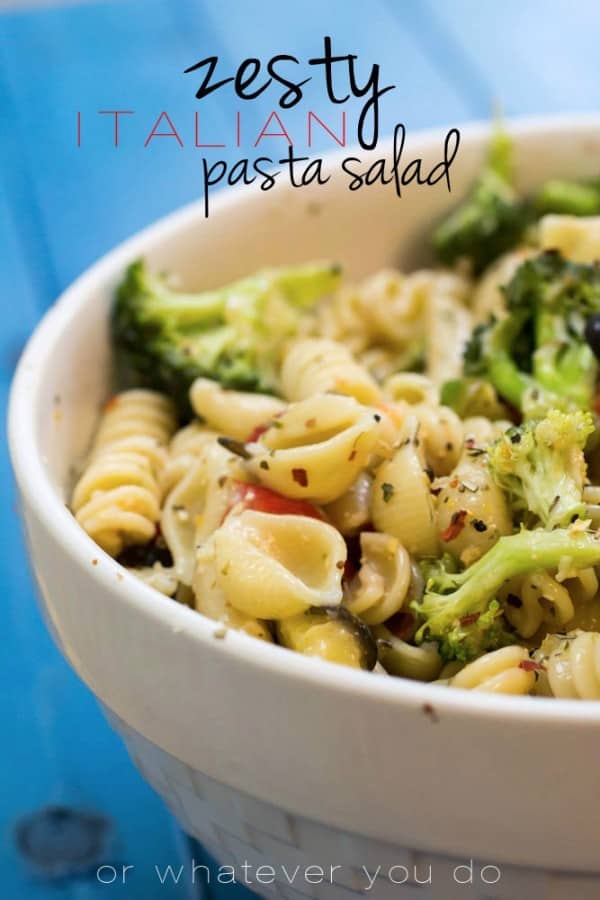 Zesty Italian Pasta Salad