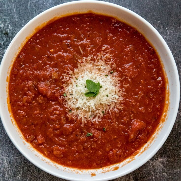 Easy Marinara with Herbs