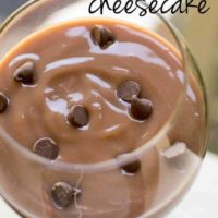 No-Bake Chocolate Cheesecake