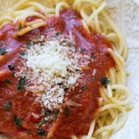 Easy Marinara with Herbs