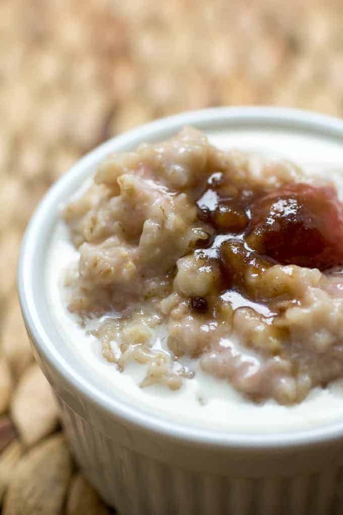 Strawberries & Cream Oatmeal