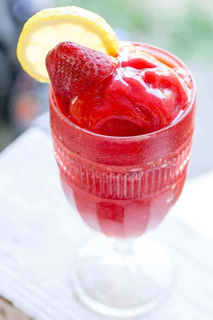 Strawberry Lemon Daiquiri