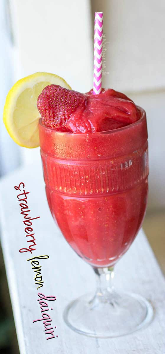 Strawberry Lemon Daiquiri