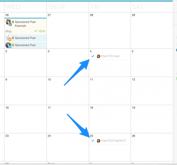 Organize Your Sponsored Posts