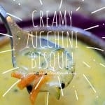 Use up some of those giant zucchinis your garden is blessing you with with an easy, creamy bisque.