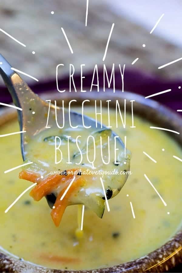 Creamy Zucchini Bisque