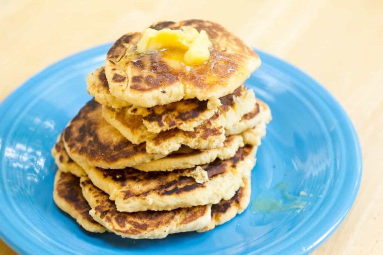Griddle Corn Cakes with Honey Butter Or Whatever You Do