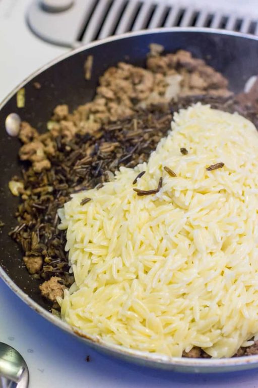 Beef & Wild Rice Stuffed Zucchini Easy, delicious dinner recipe.