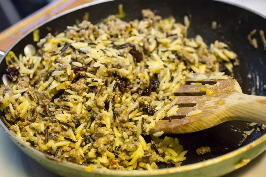 Beef & Wild Rice Stuffed Zucchini Easy, delicious dinner recipe.