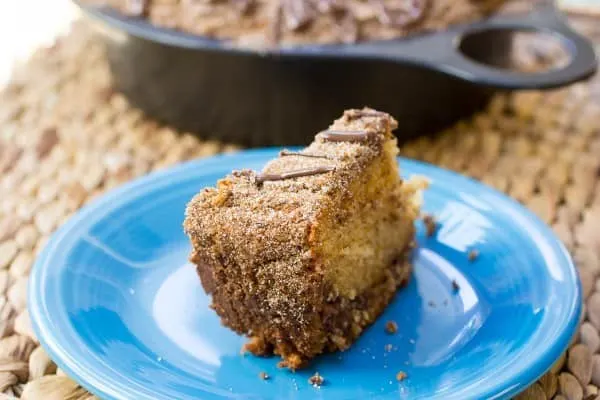 Chocolate Sour Cream Coffee Cake