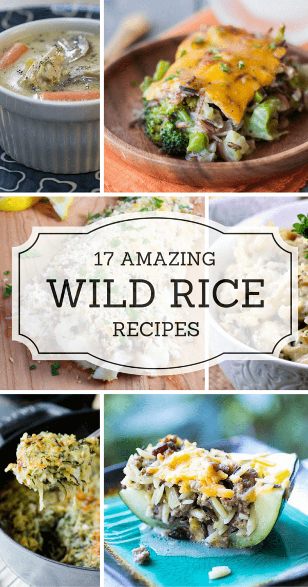 Wild rice dishes for the rest of the year!