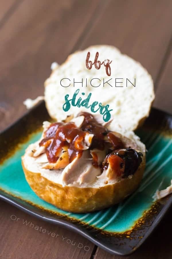 BBQ Chicken Sliders