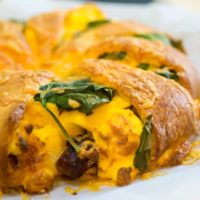 Sausage and Egg Breakfast Crescent Ring