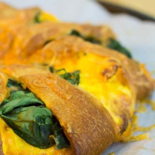 Sausage and Egg Breakfast Crescent Ring is a super easy and makes breakfast for a crowd in a snap. Reheats really well the next day too!