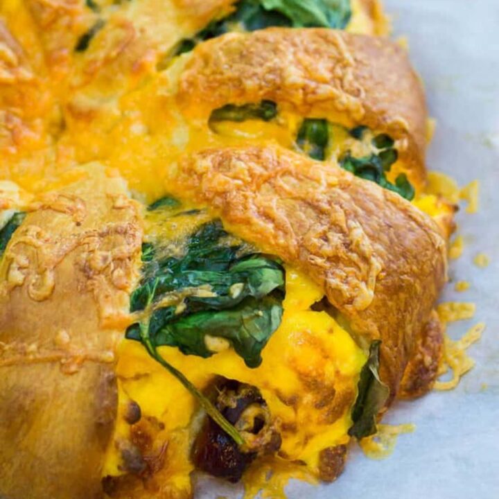 Breakfast Crescent Roll Ring