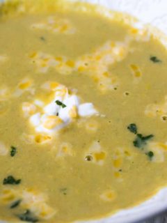 Cheesy Vegetable Soup