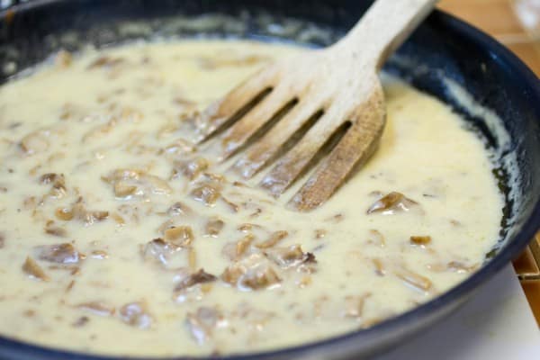 Homemade Cream of Chanterelle