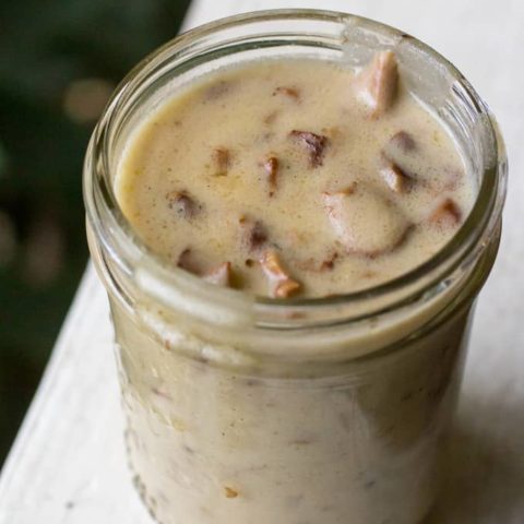 Homemade Cream of Chanterelle