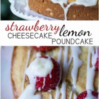 This Strawberry Lemon Cheesecake Poundcake is easy and delicious! You'd never guess it starts with a box. Make this impressive dessert and bring back a hint of summer to your table!
