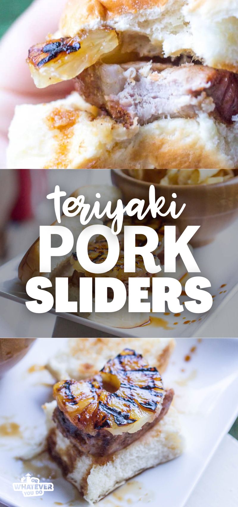 Teriyaki Pork Sliders