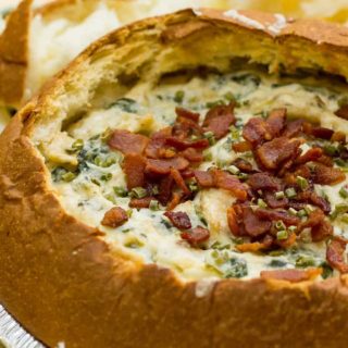 King's Hawaiian Bacon Spinach Artichoke Asiago Dip