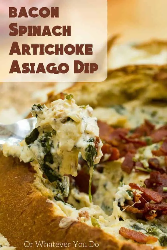 King's Hawaiian Bacon Spinach Artichoke Asiago Dip