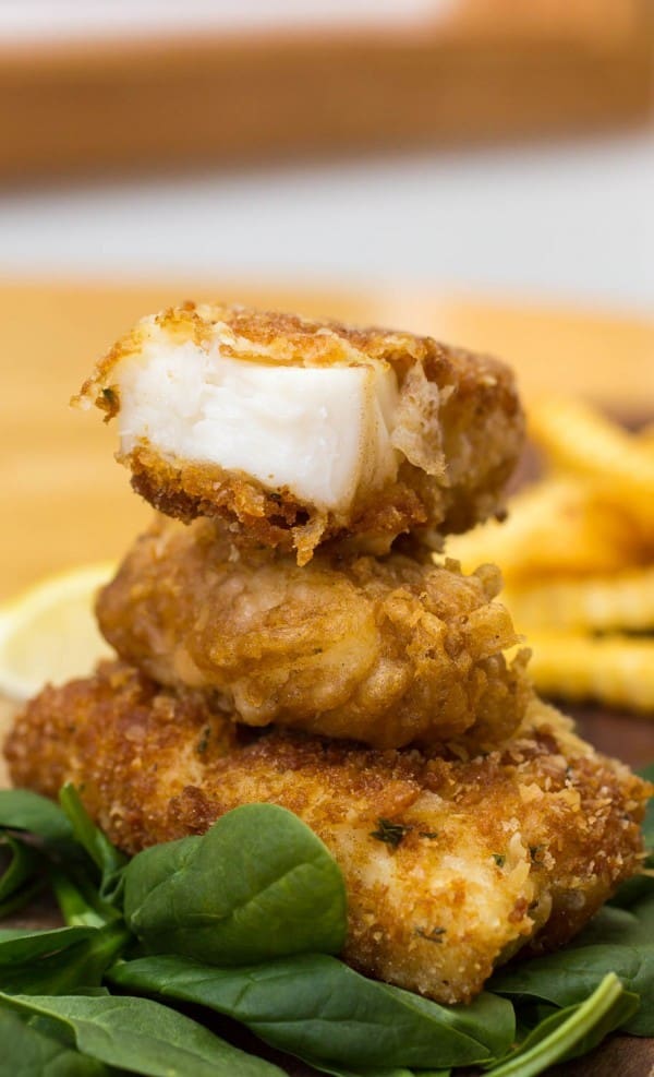 Battered Halibut