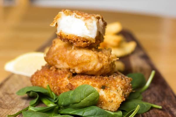 Battered Halibut