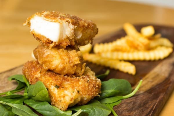 Battered Halibut