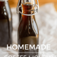 Homemade Coffee Liqueur