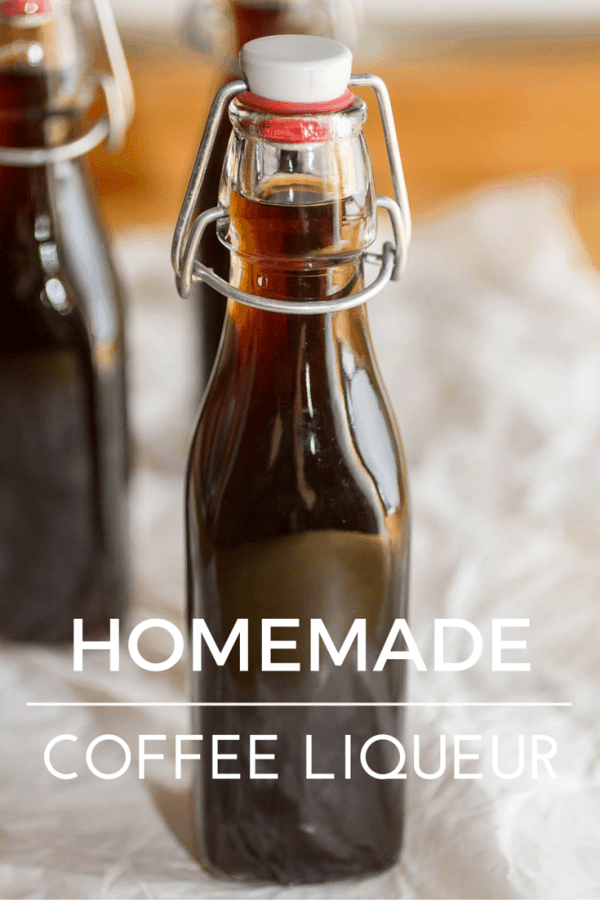 Homemade Coffee Liqueur