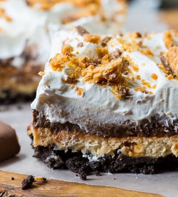 BUTTERFINGER CHOCOLATE AND PEANUT BUTTER LUSH