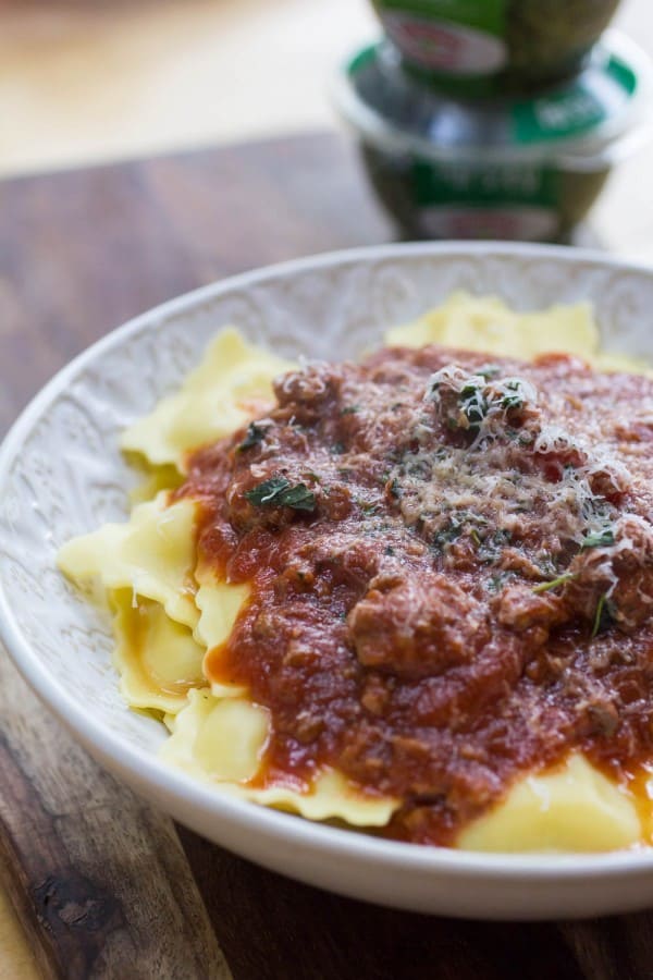 Hearty Herbed Meat Sauce