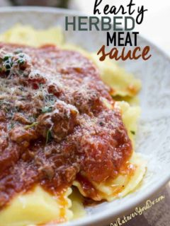 Meaty Herbed Red Sauce