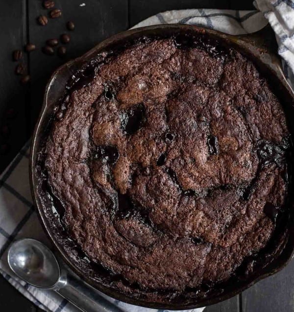 MOCHA CHOCOLATE COBBLER