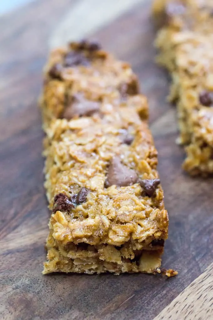 Chocolate Chip Granola Bars