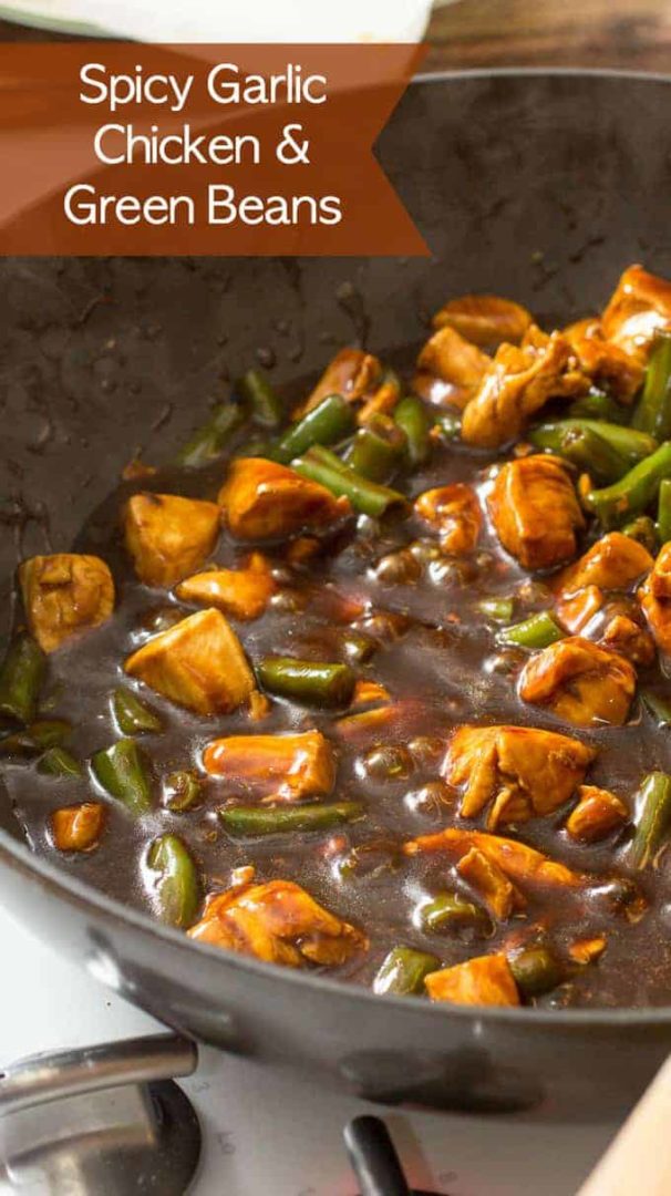 Spicy Garlic Chicken and Green Beans Or Whatever You Do